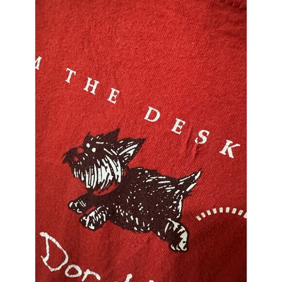 Wizard of Oz Dear Dorothy Red T-Shirt Size Large 100% Cotton - Picture 4 of 5